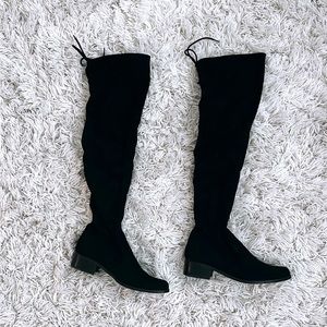 Thigh High Boots - Black